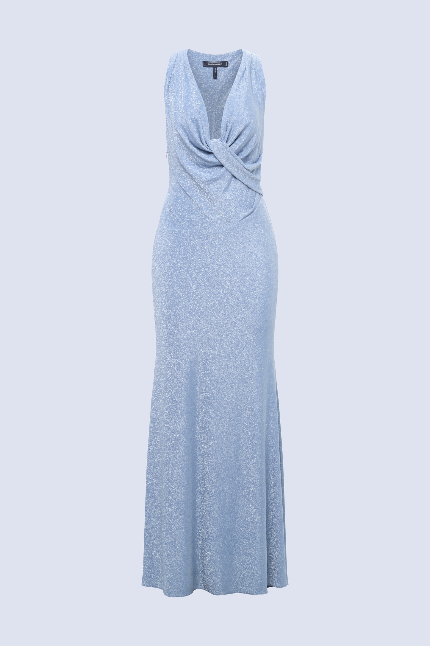 BCBGMAXAZRIA Knit Demi Gown Wedgewood Blue