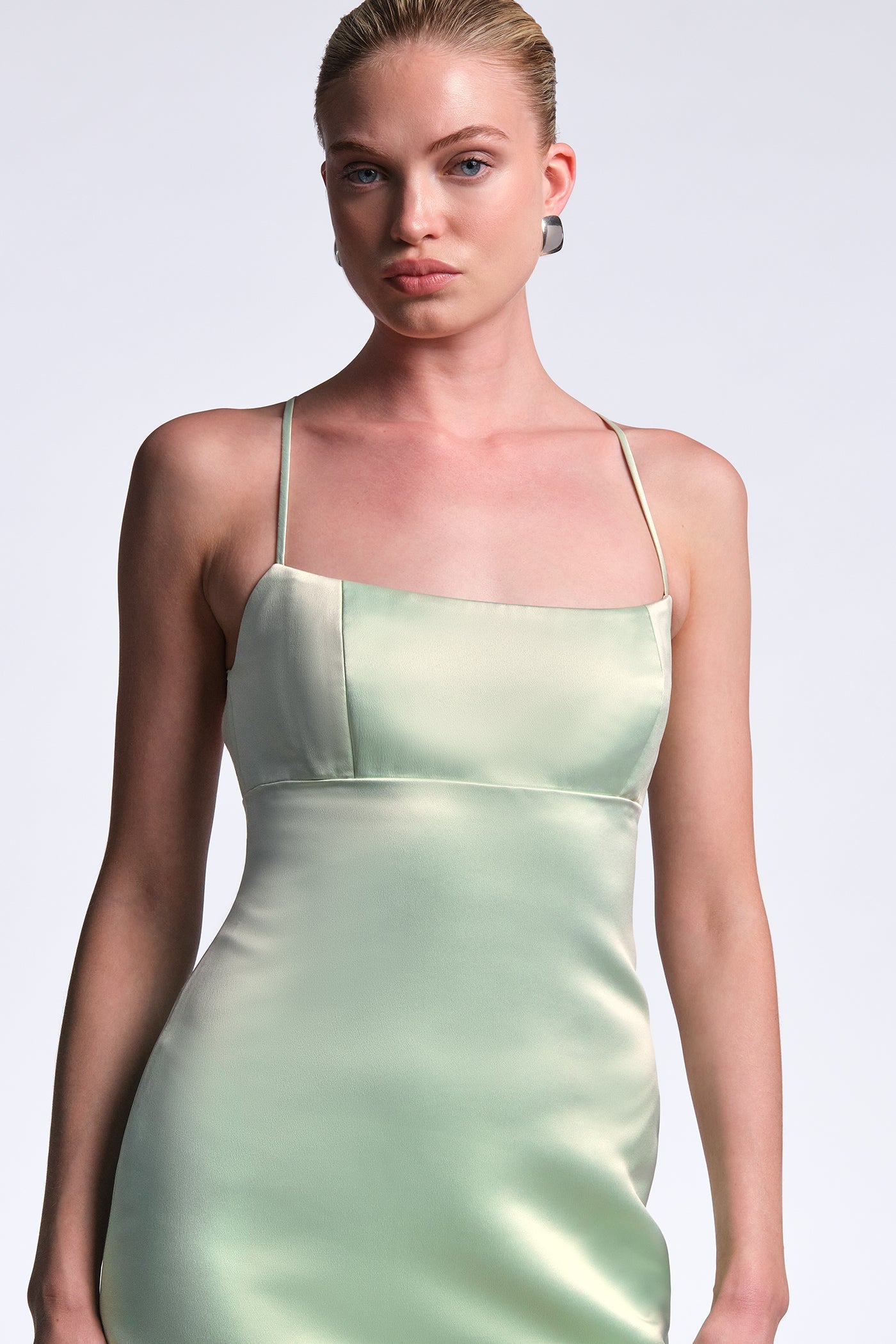 BCBGMAXAZRIA Serene Dress Pistachio