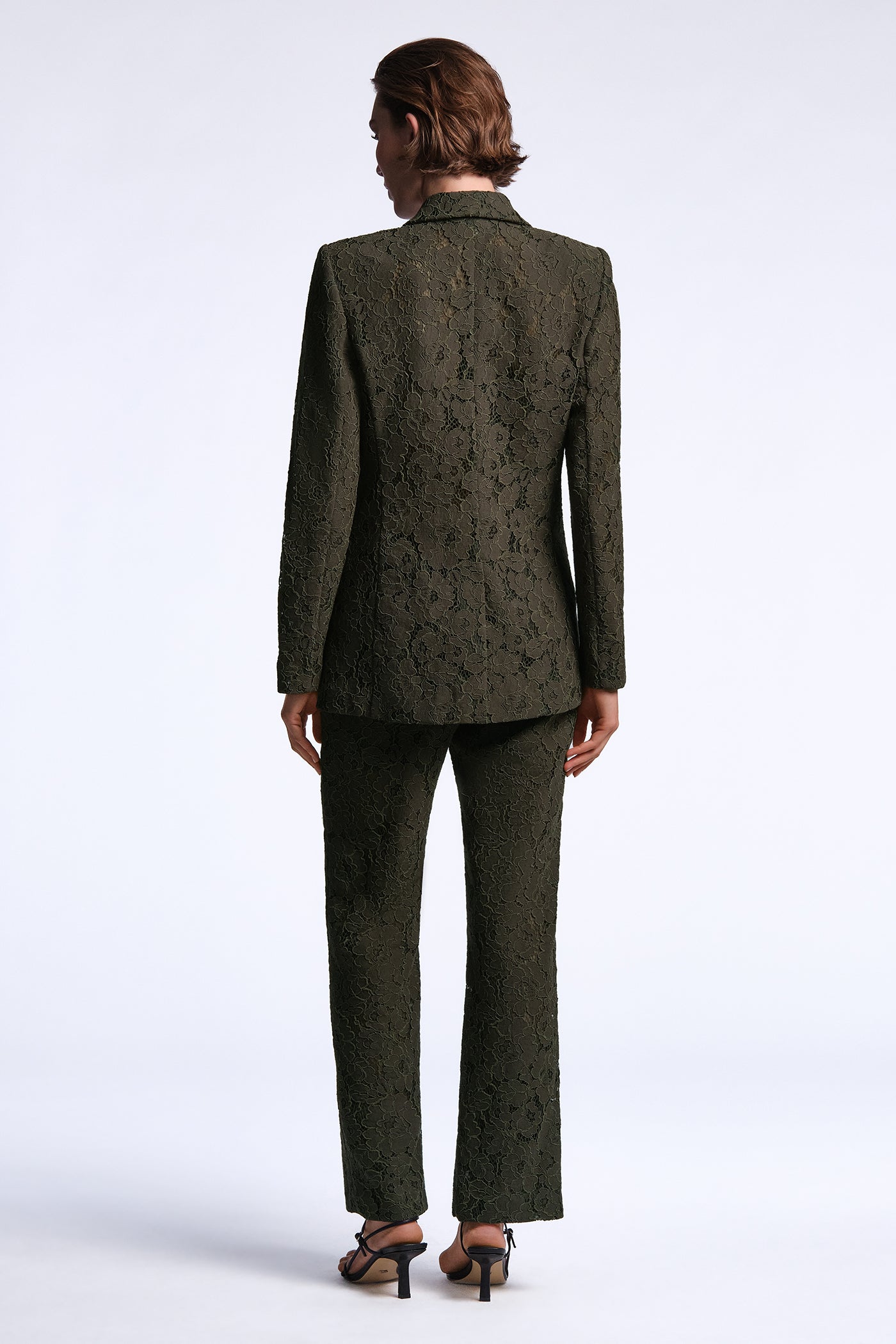 BCBGMAXAZRIA Kaia Blazer Dark Olive