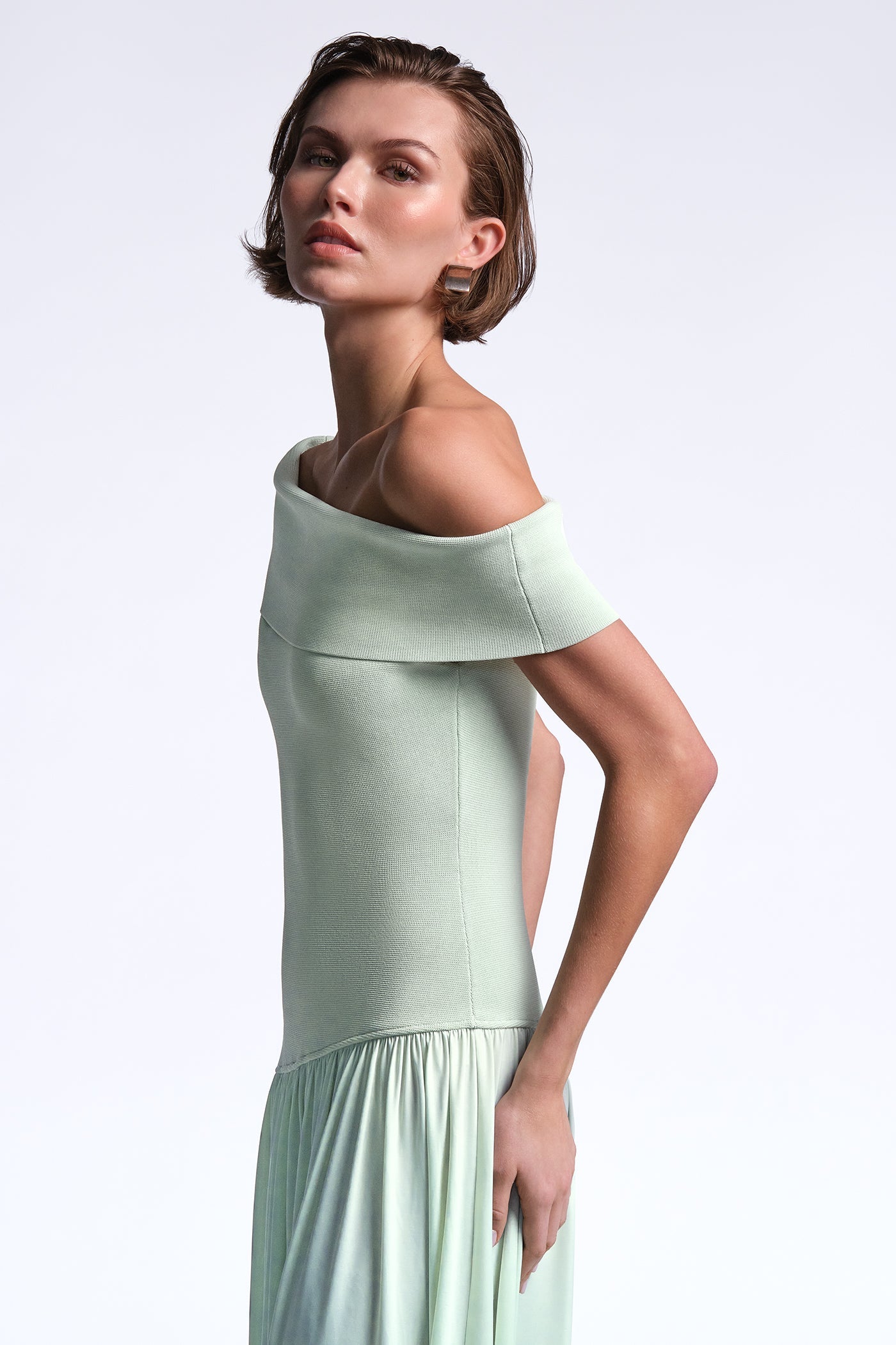 BCBGMAXAZRIA Myla Dress Pistachio