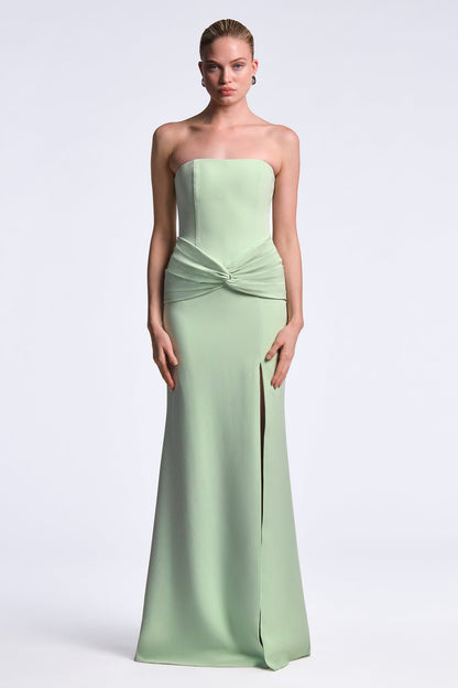 BCBGMAXAZRIA Sylvia Gown Pistachio