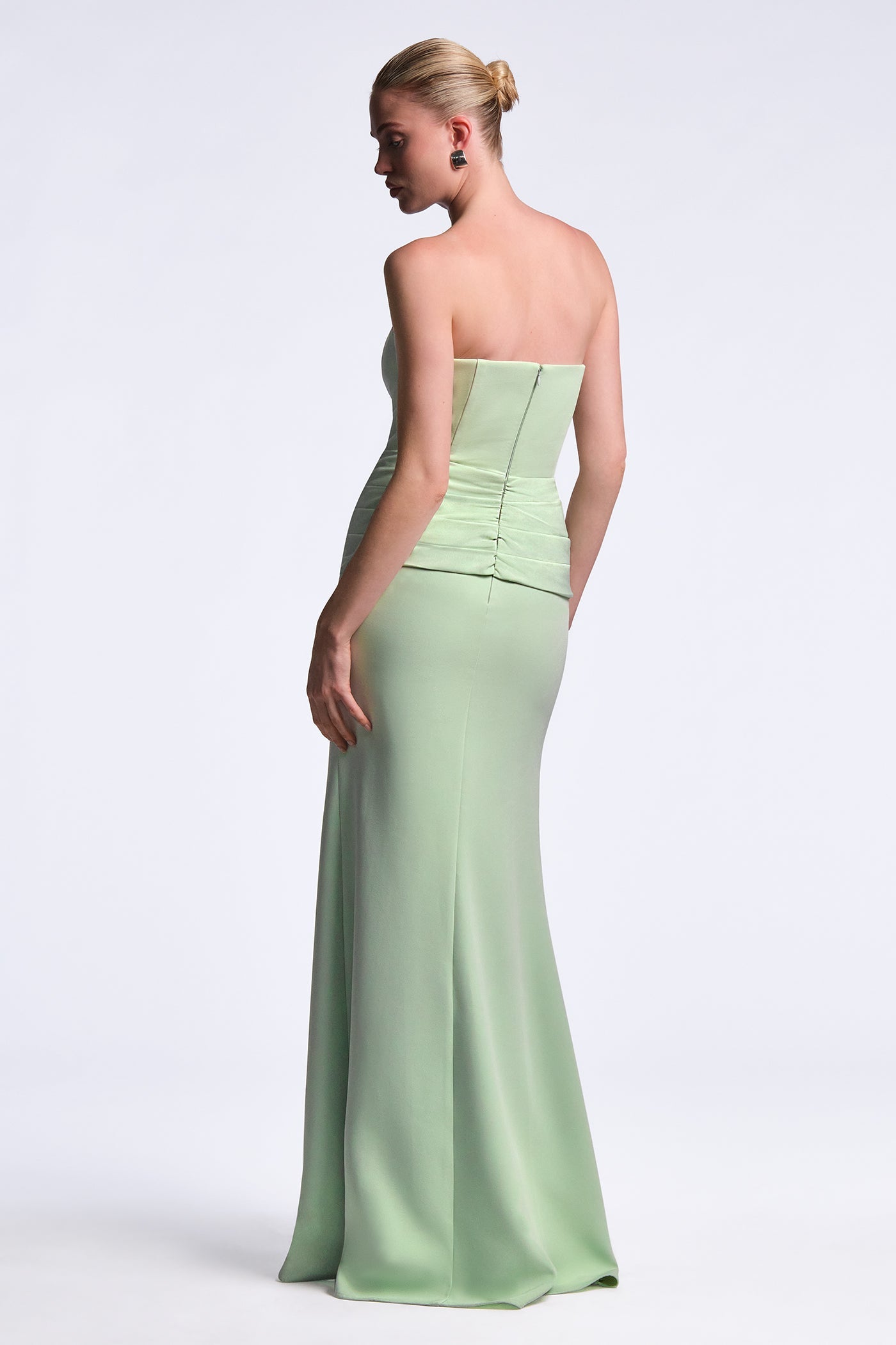 BCBGMAXAZRIA Sylvia Gown Pistachio