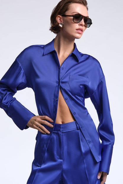 BCBGMAXAZRIA Juliette Top Ultra Violet