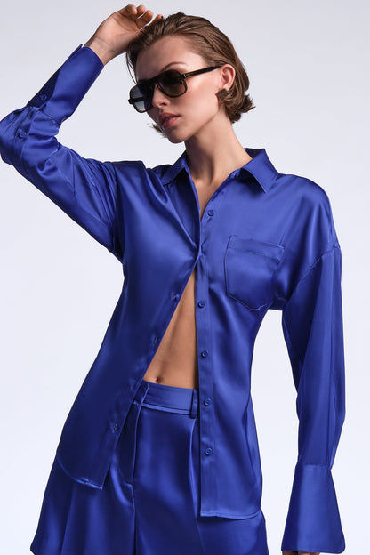 BCBGMAXAZRIA Juliette Top Ultra Violet