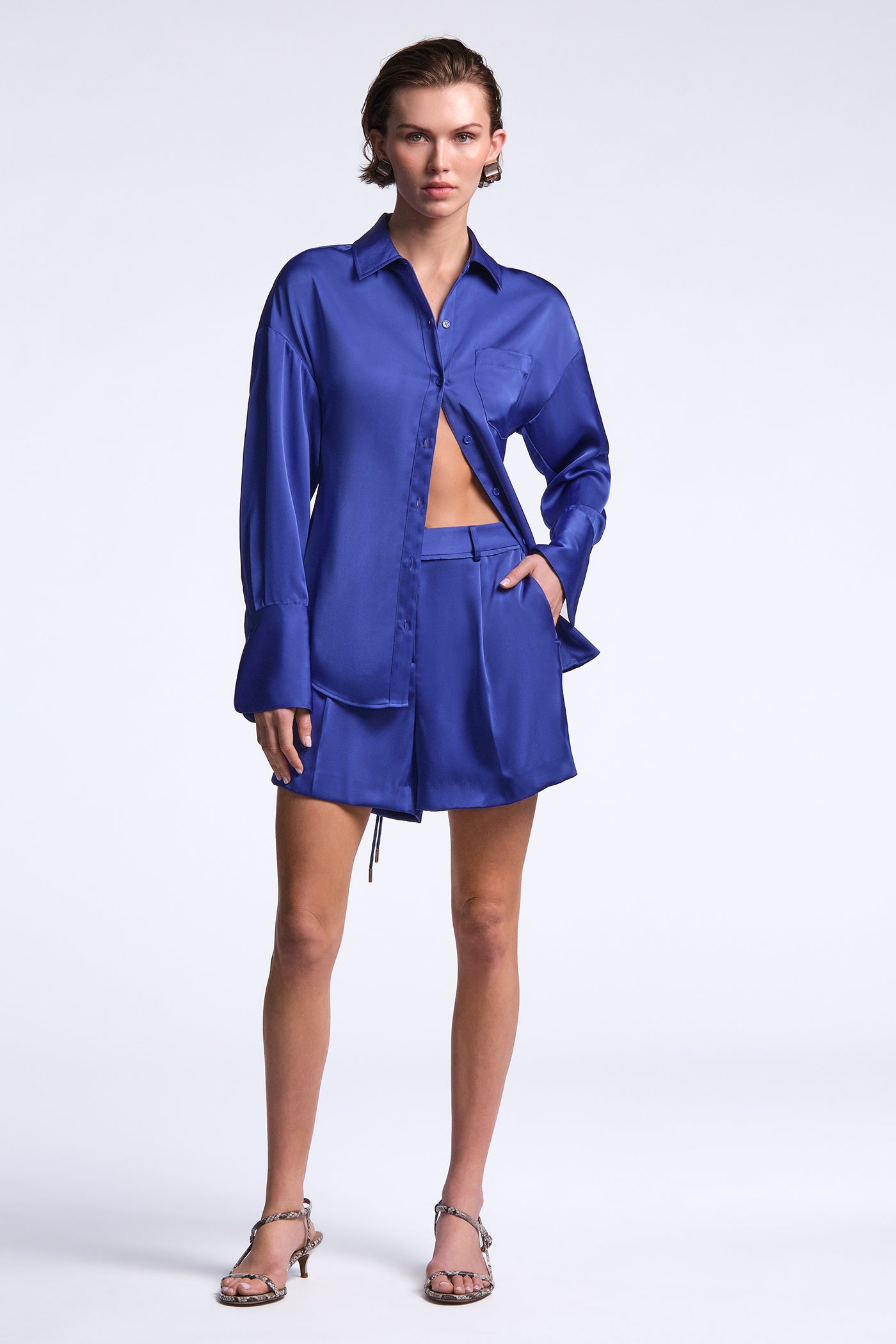 BCBGMAXAZRIA Eve Short Ultra Violet