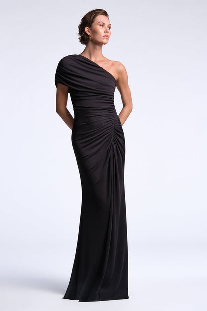 BCBGMAXAZRIA Solina Gown Black
