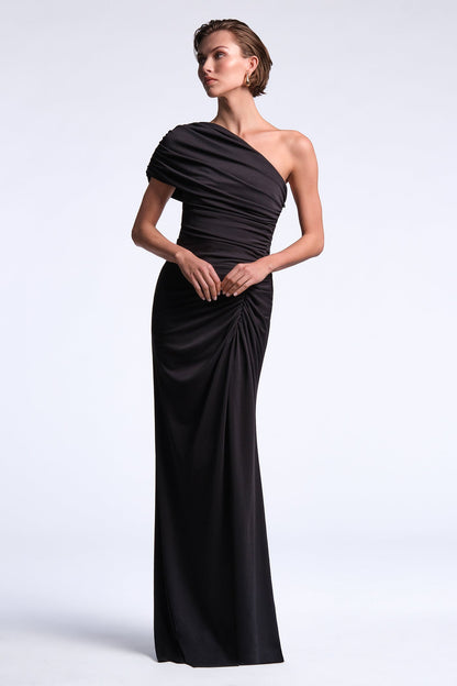 BCBGMAXAZRIA Solina Gown Black