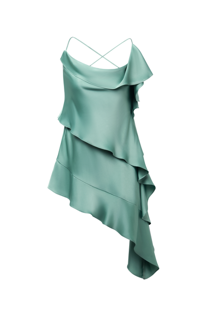 BCBGMAXAZRIA Fiona Dress Eucalyptus