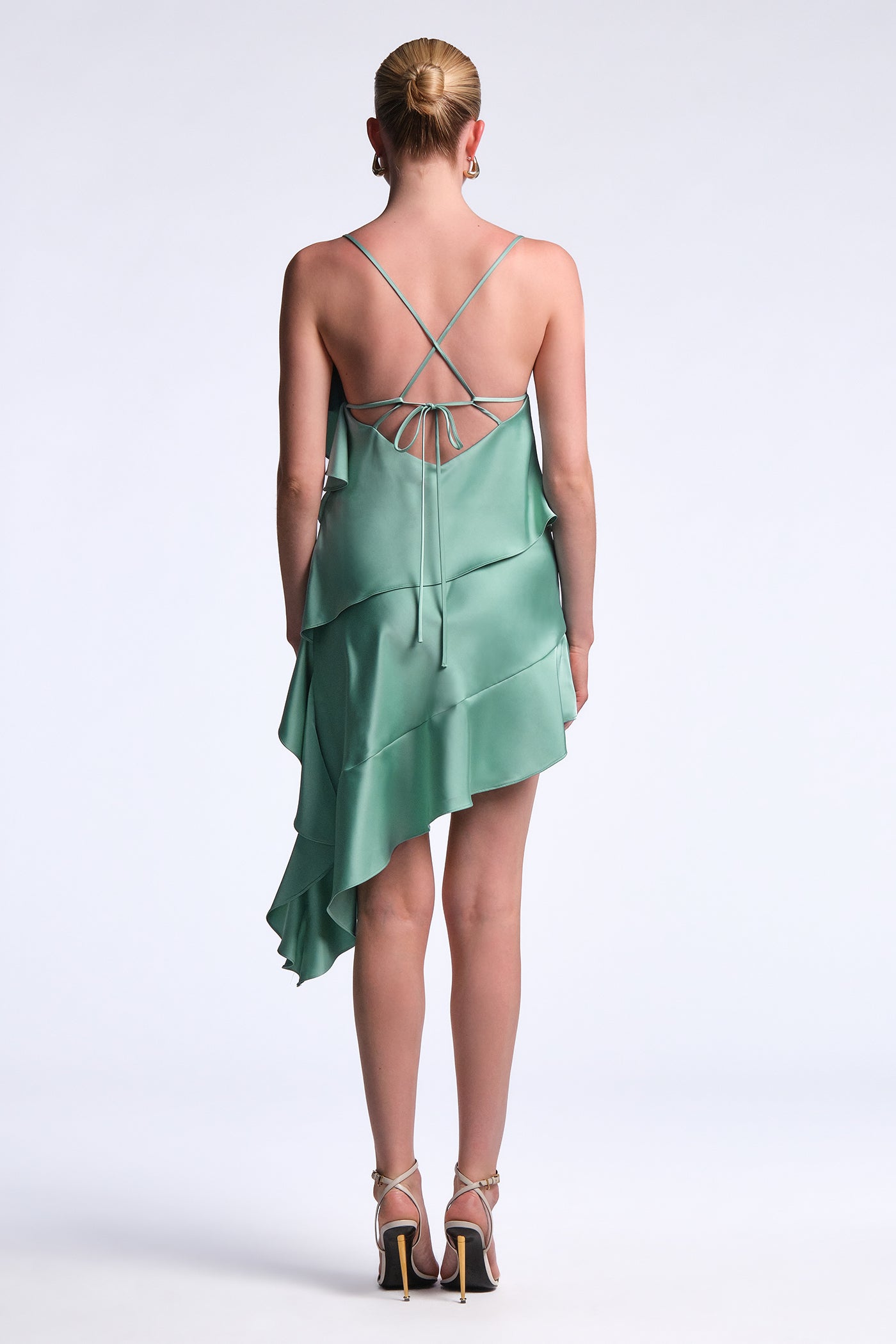 BCBGMAXAZRIA Fiona Dress Eucalyptus