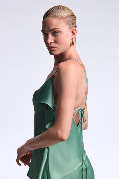 BCBGMAXAZRIA Fiona Dress Eucalyptus