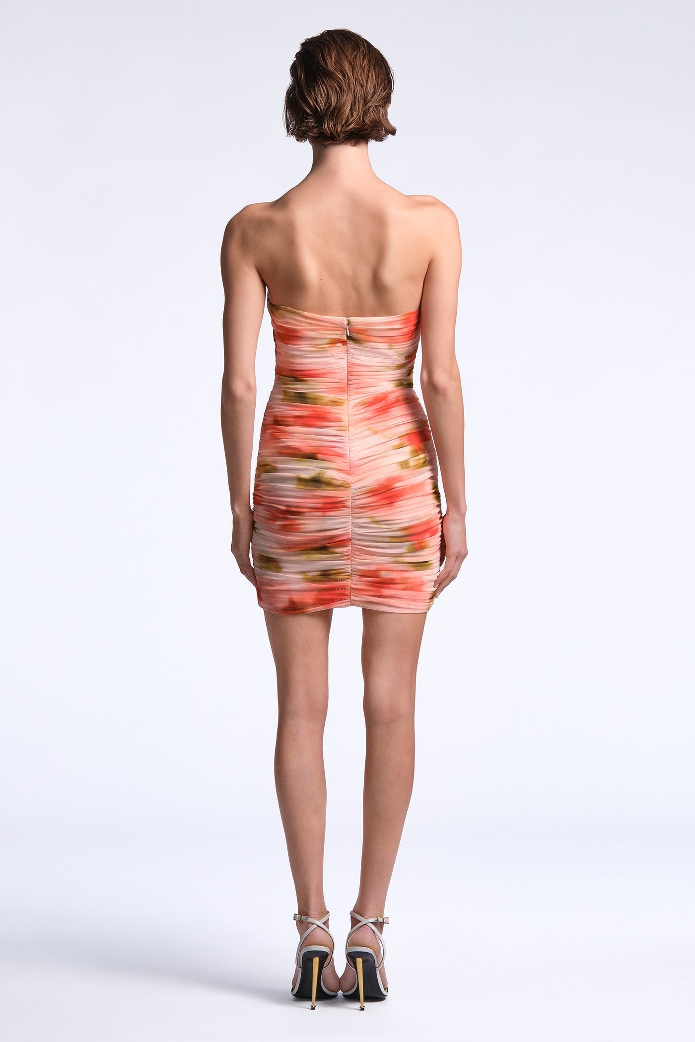 BCBGMAXAZRIA Elia Dress Floral Echo Print