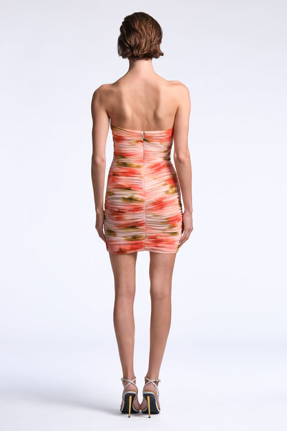 BCBGMAXAZRIA Elia Dress Floral Echo Print