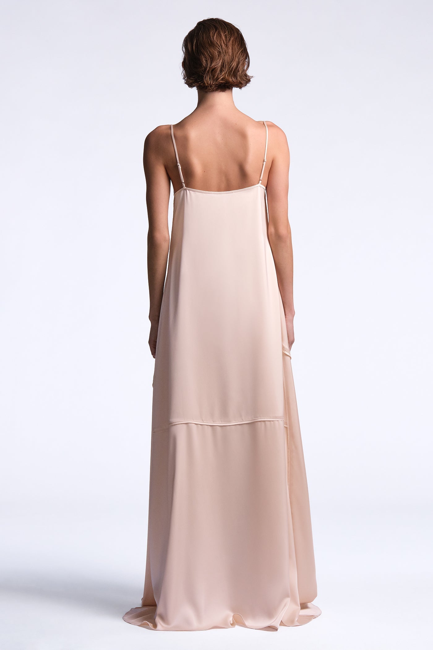BCBGMAXAZRIA Cherie Blouse Peach Blush