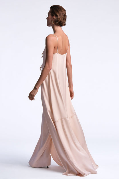 BCBGMAXAZRIA Cherie Blouse Peach Blush
