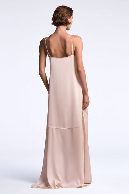 BCBGMAXAZRIA Cherie Blouse Peach Blush