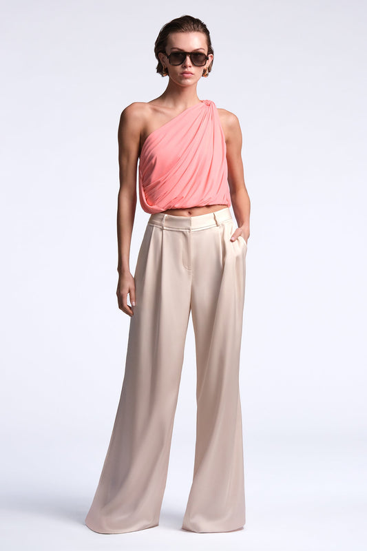 BCBGMAXAZRIA Lianna Top Candy Pink