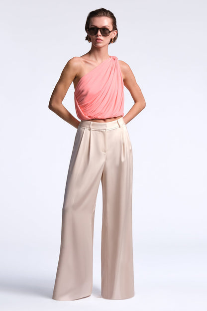 BCBGMAXAZRIA Lianna Top Candy Pink