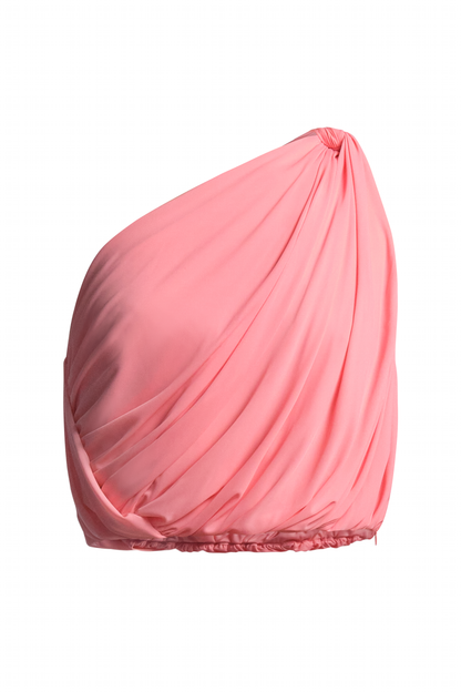 BCBGMAXAZRIA Lianna Top Candy Pink