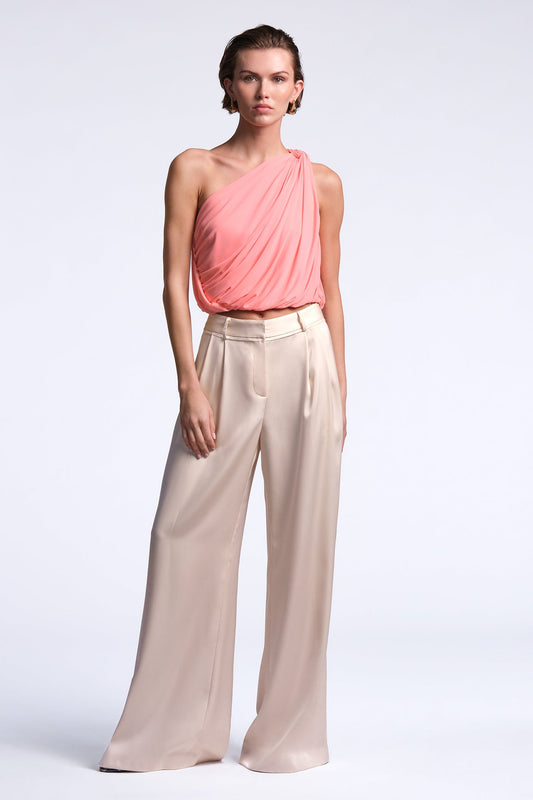 BCBGMAXAZRIA Ines Pant Peach Blush