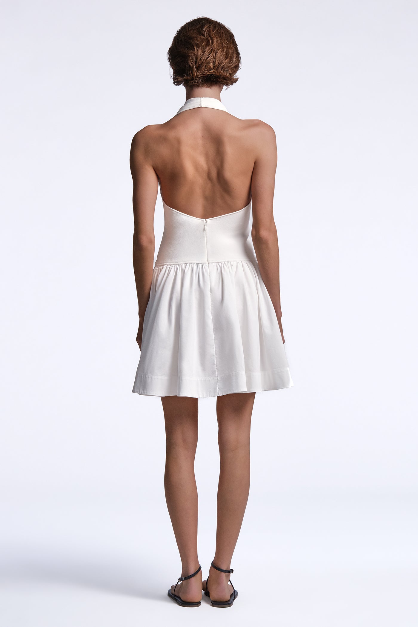 BCBGMAXAZRIA Perle Dress White