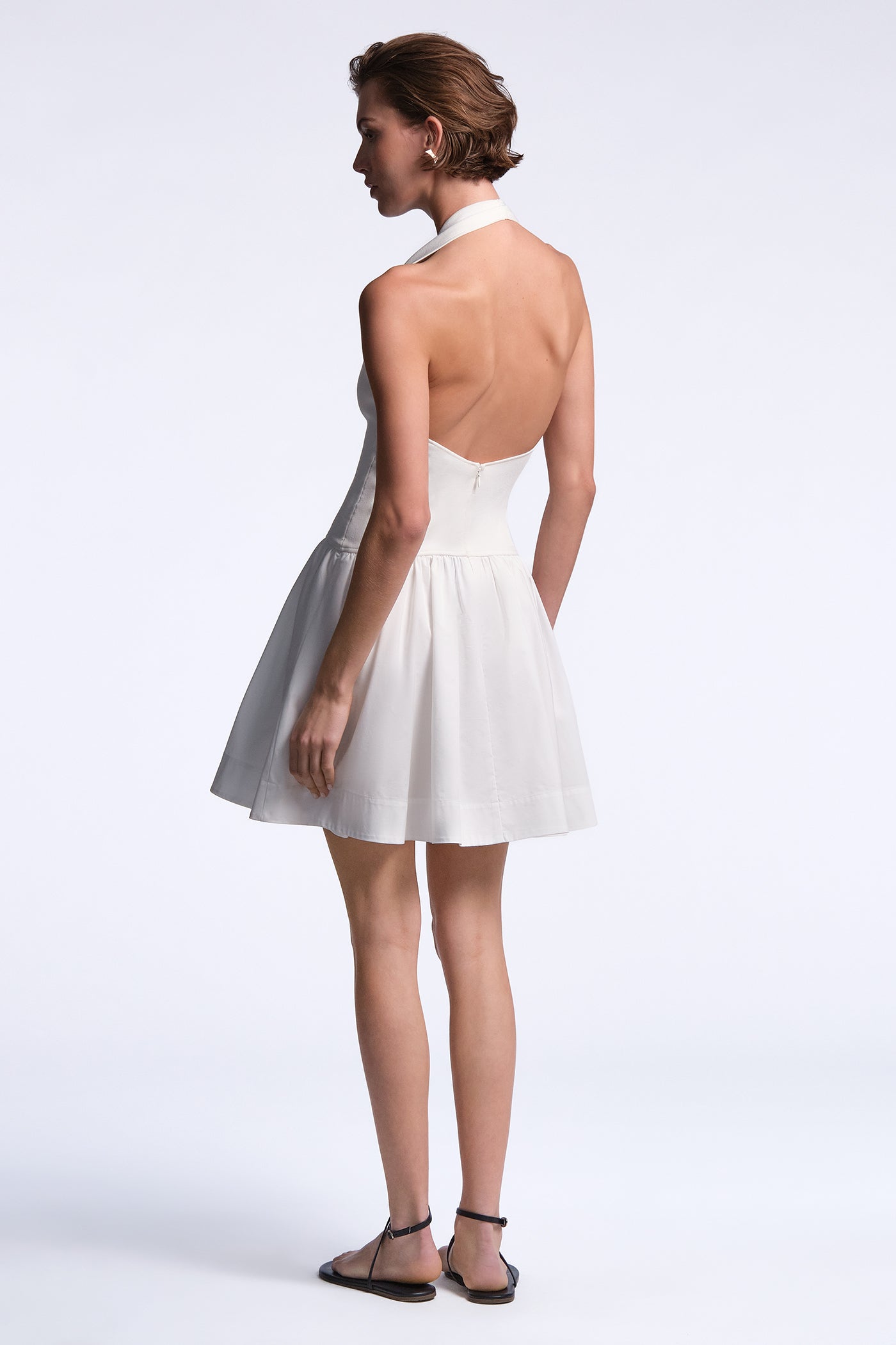 BCBGMAXAZRIA Perle Dress White