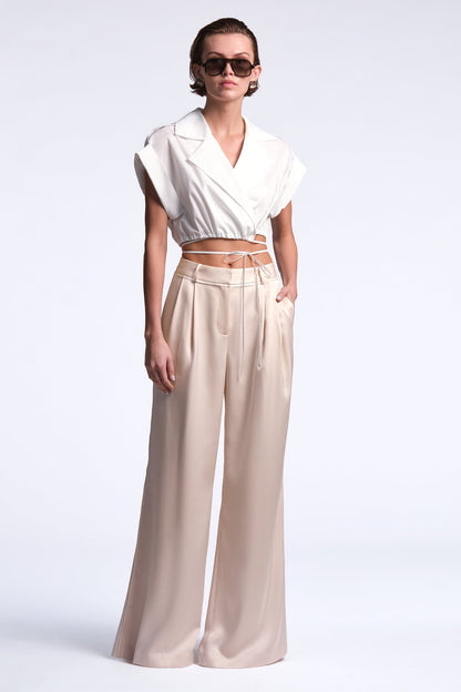 BCBGMAXAZRIA Karrigan Top White