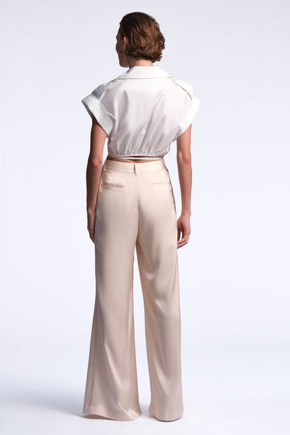 BCBGMAXAZRIA Karrigan Top White