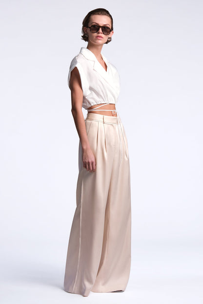BCBGMAXAZRIA Karrigan Top White