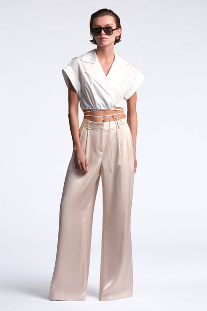 BCBGMAXAZRIA Karrigan Top White