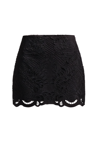 BCBGMAXAZRIA Madeline Skirt Black
