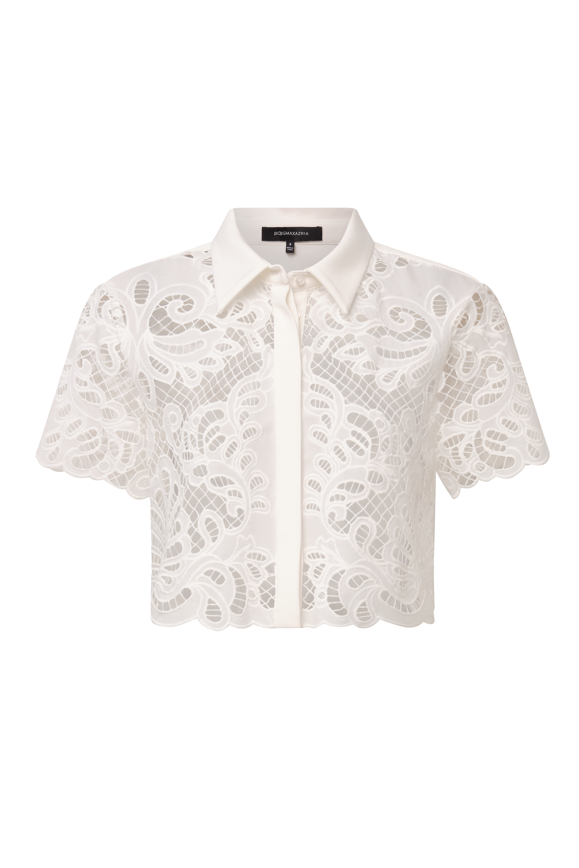 BCBGMAXAZRIA Nadira Polo White