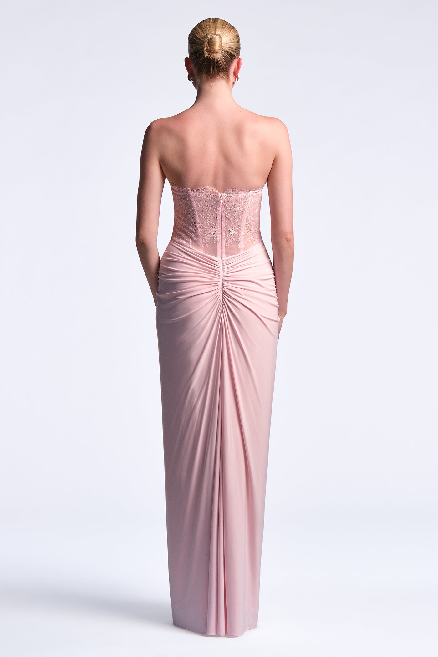 BCBGMAXAZRIA Joey Gown Quartz Pink