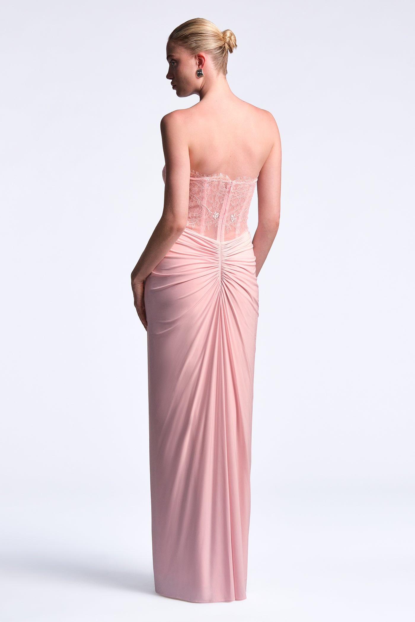 BCBGMAXAZRIA Joey Gown Quartz Pink