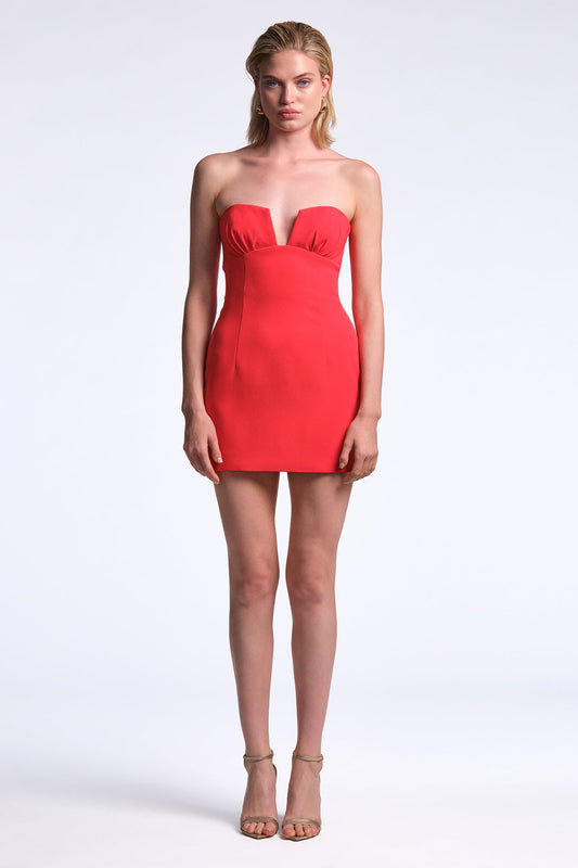 BCBGMAXAZRIA Ramone Dress Flame