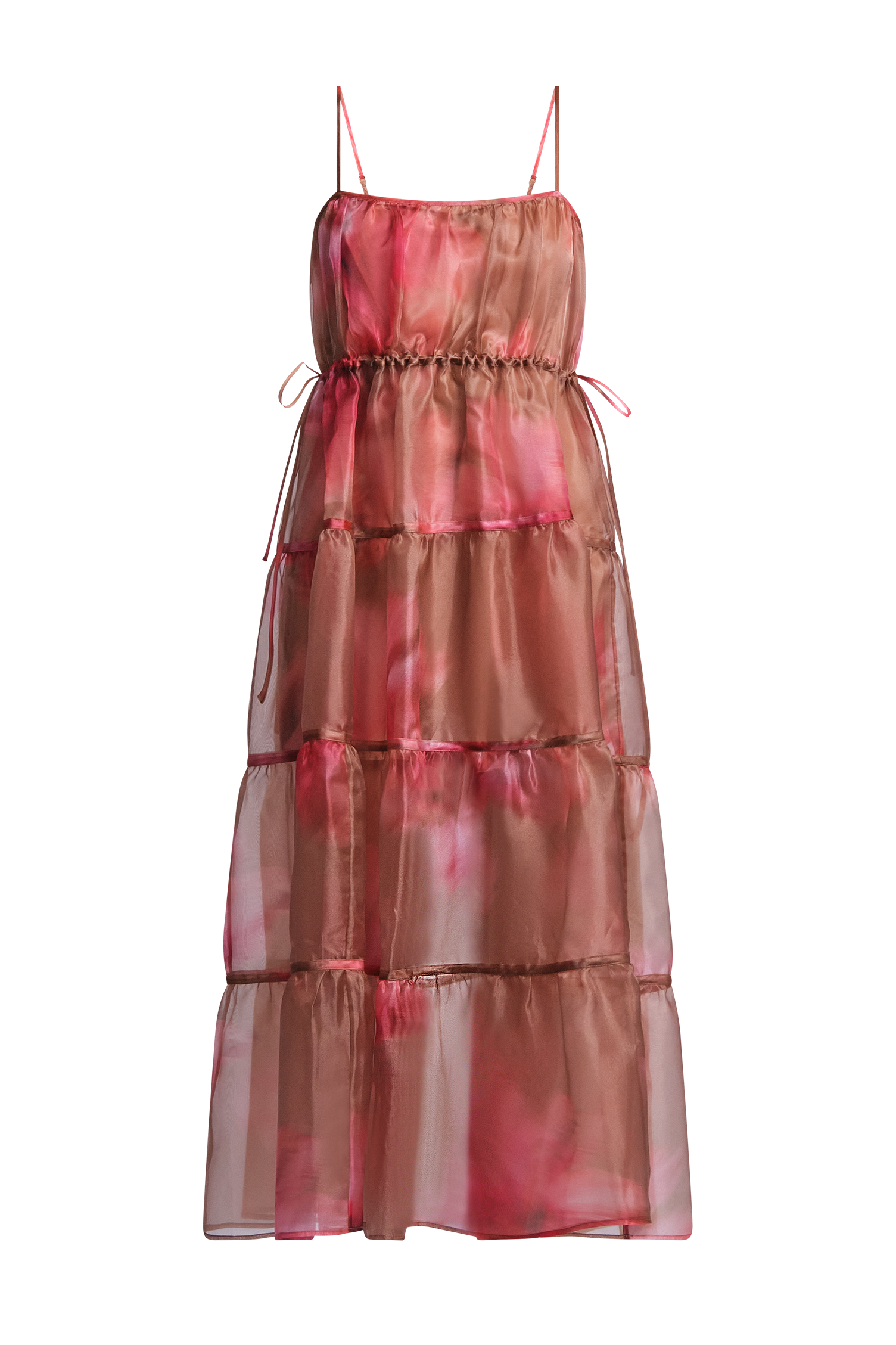 BCBGMAXAZRIA Carter Dress Flame Meadow Print
