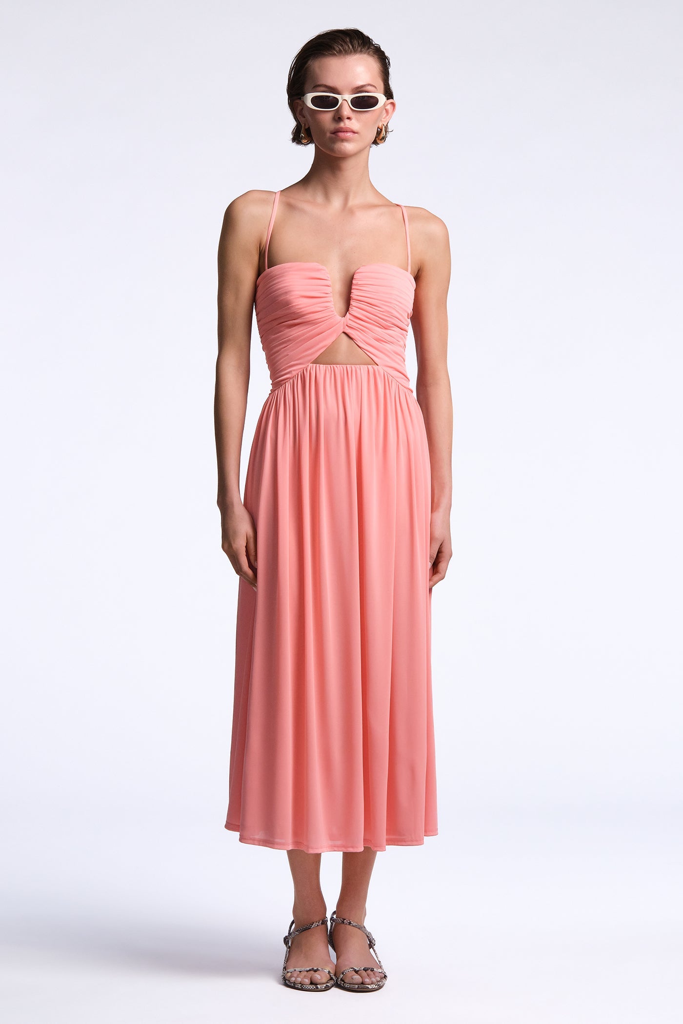 BCBGMAXAZRIA Mimi Dress Candy Pink
