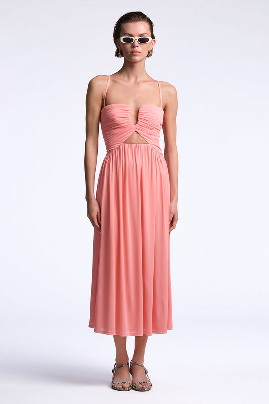 BCBGMAXAZRIA Mimi Dress Candy Pink