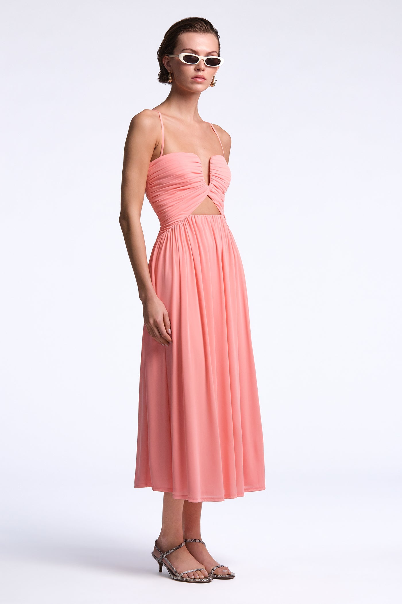 BCBGMAXAZRIA Mimi Dress Candy Pink