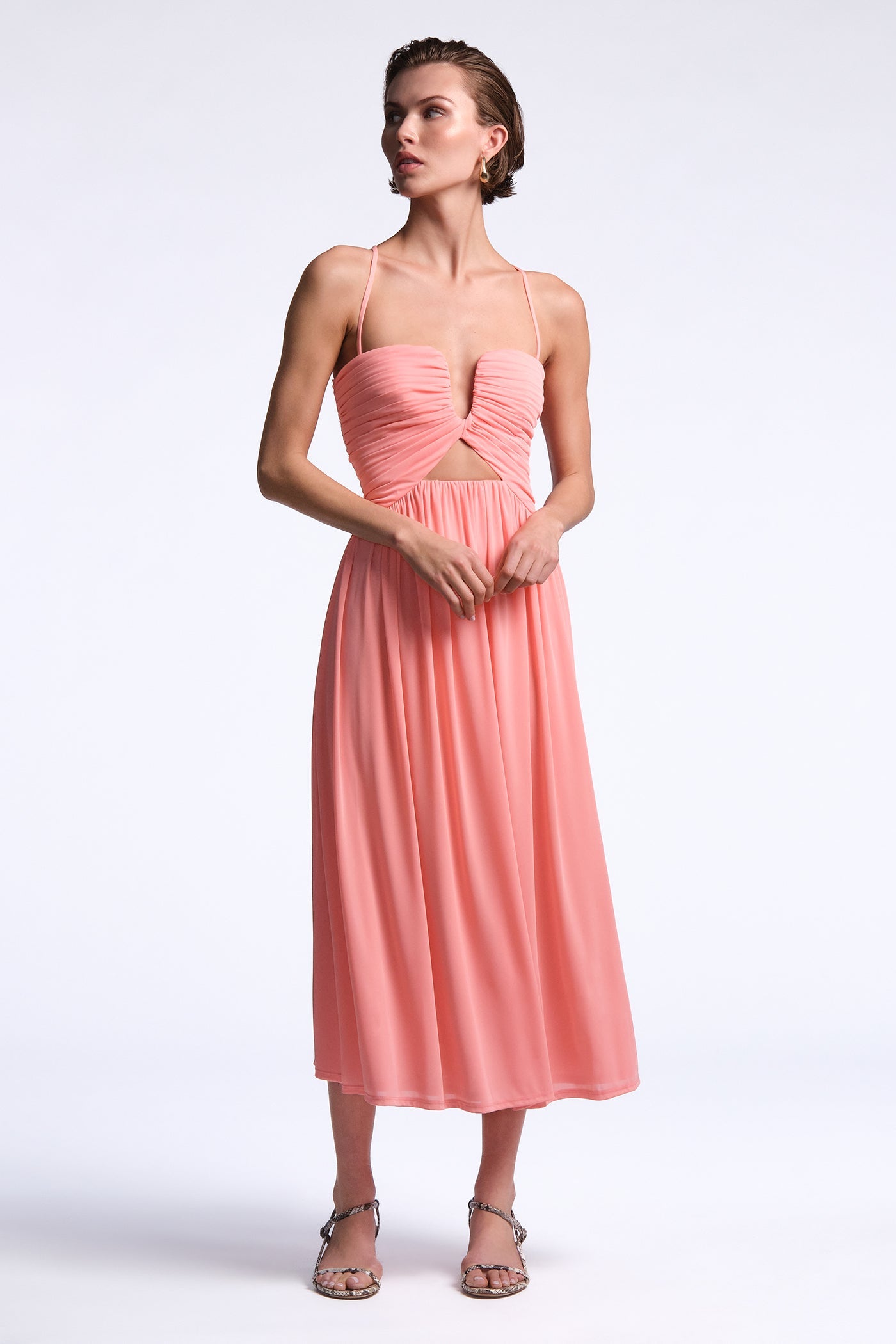BCBGMAXAZRIA Mimi Dress Candy Pink