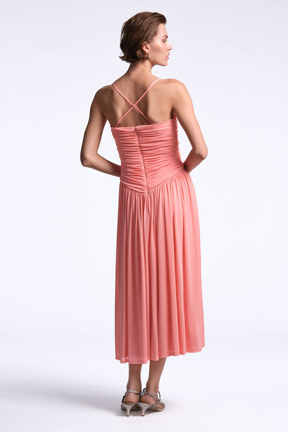 BCBGMAXAZRIA Mimi Dress Candy Pink