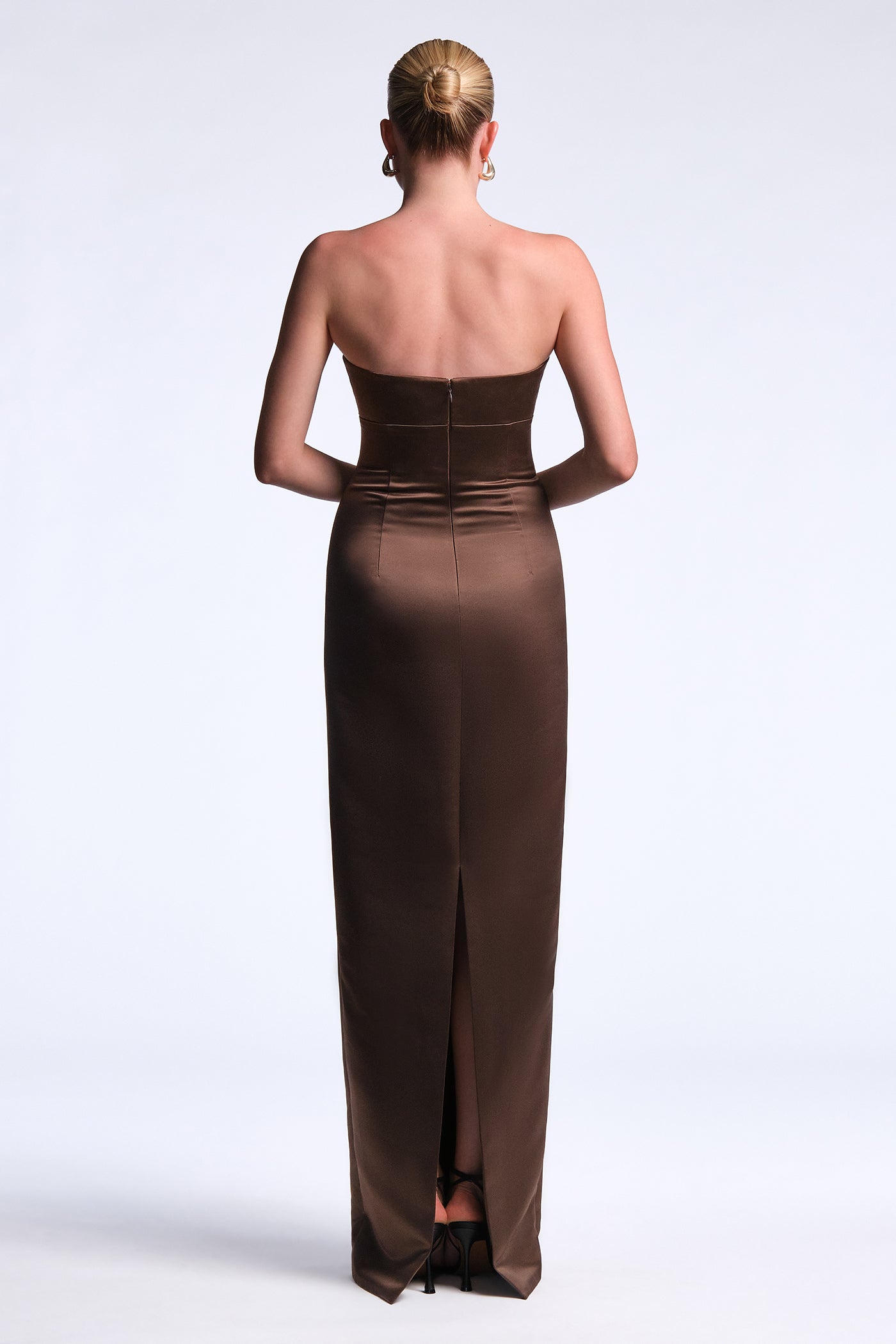 BCBGMAXAZRIA Mariane Gown Chocolate