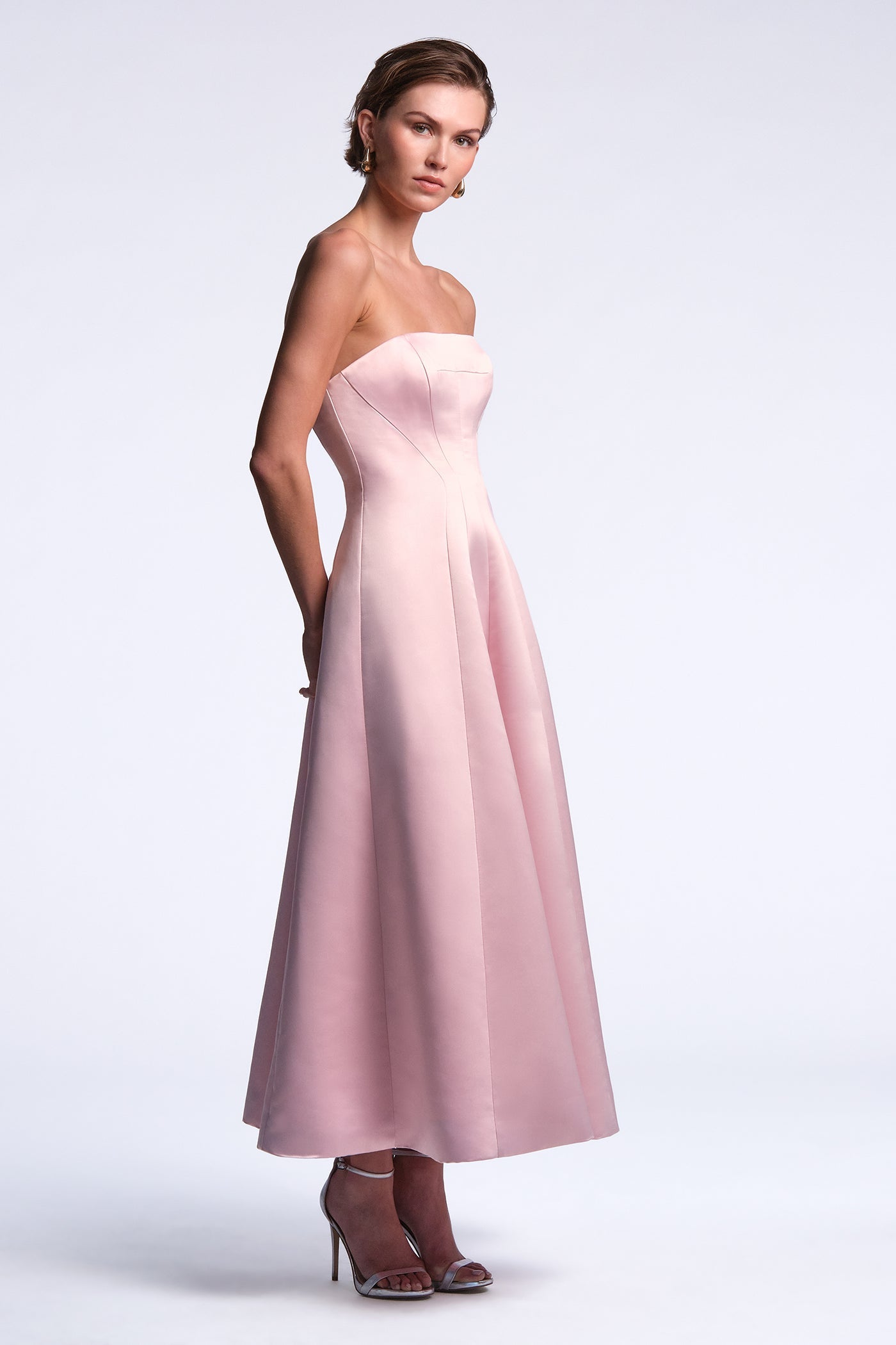 BCBGMAXAZRIA Lilly Dress Quartz Pink