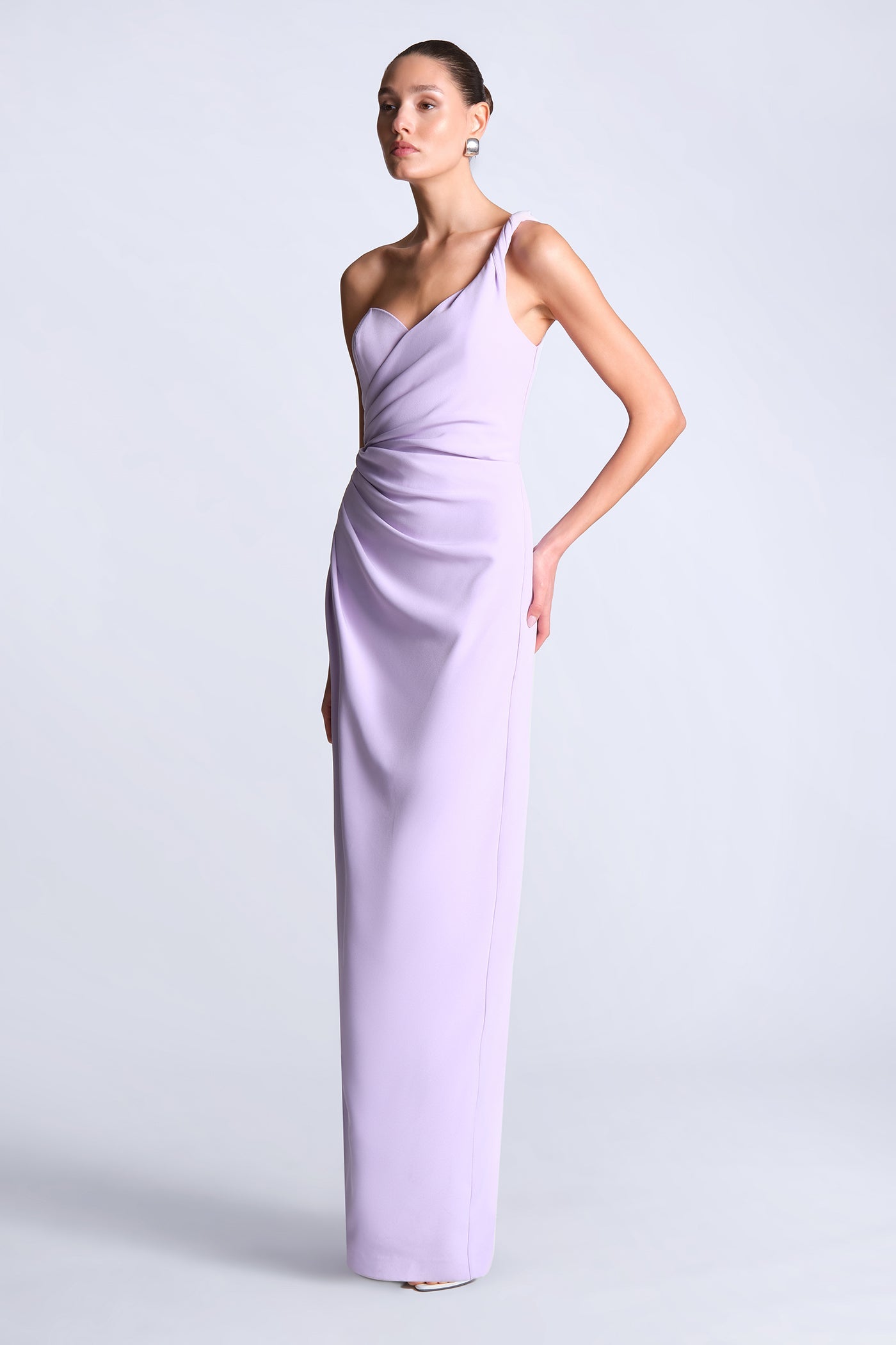 BCBGMAXAZRIA Saphira Gown Lavender