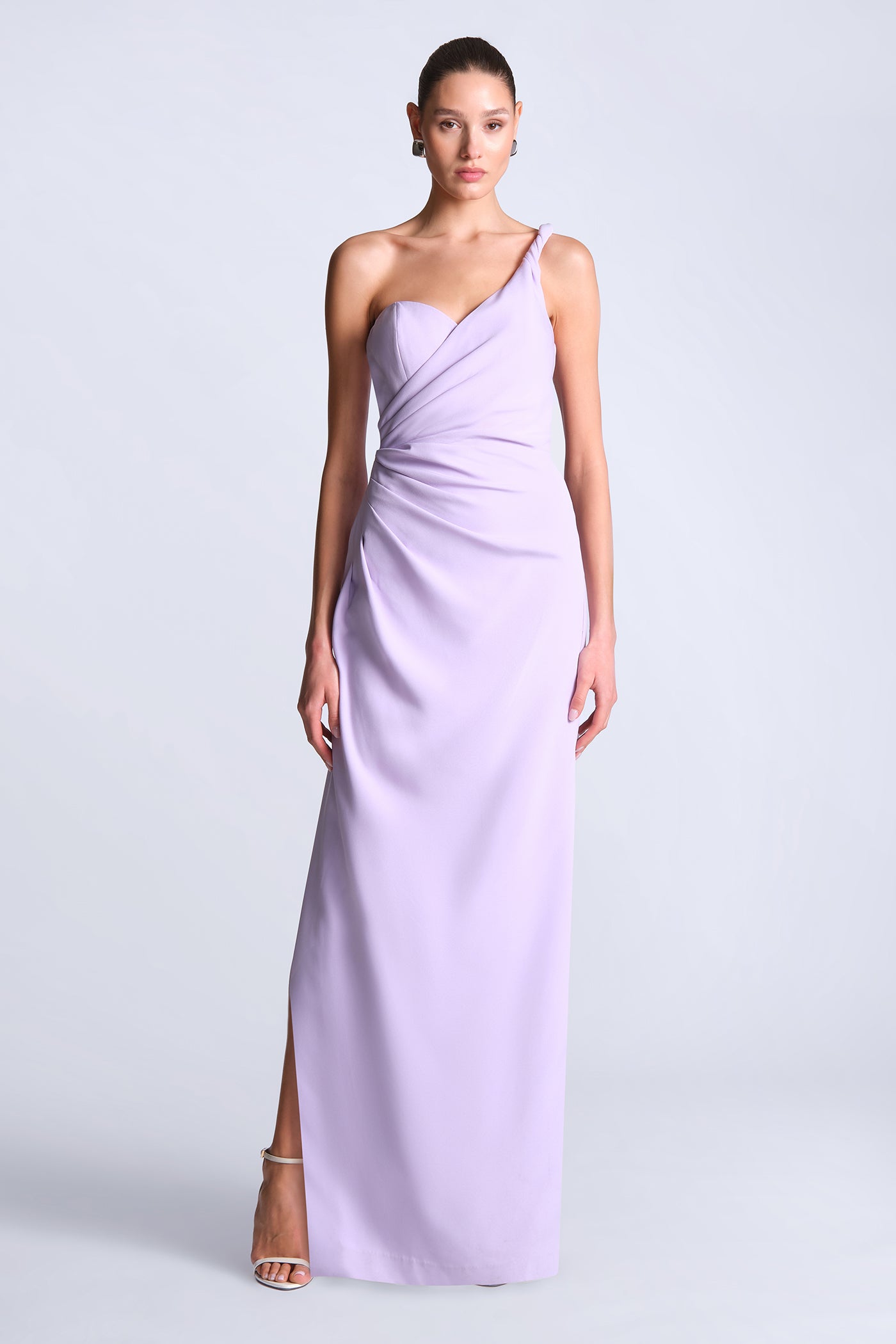 BCBGMAXAZRIA Saphira Gown Lavender