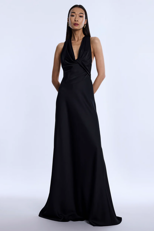 BCBGMAXAZRIA Demi Gown Black