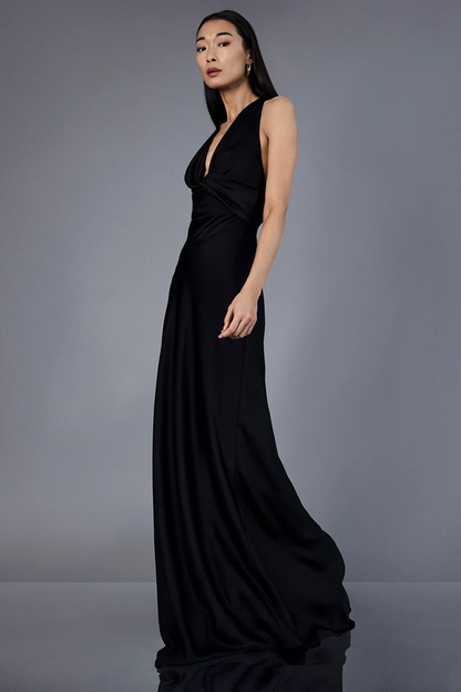 BCBGMAXAZRIA Demi Gown Black