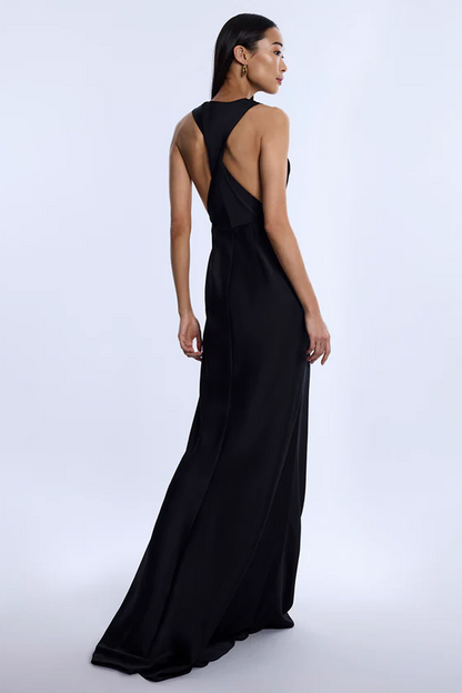 BCBGMAXAZRIA Demi Gown Black