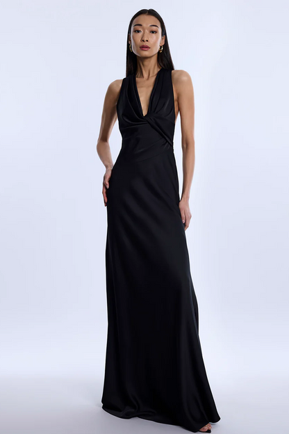 BCBGMAXAZRIA Demi Gown Black