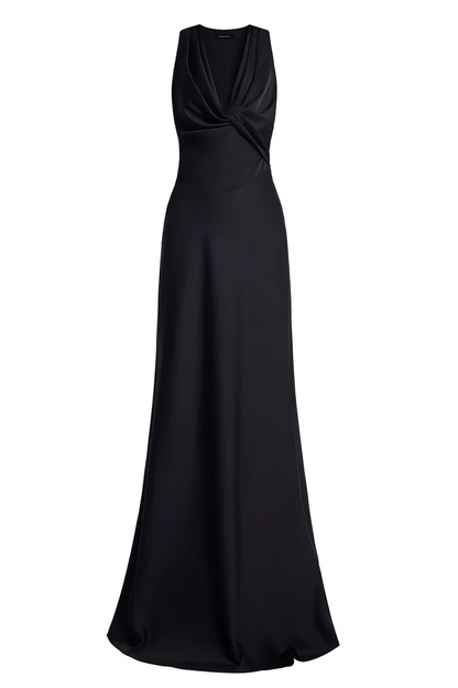 BCBGMAXAZRIA Demi Gown Black