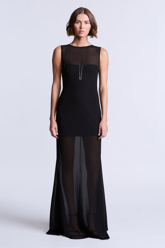 BCBGMAXAZRIA Bella Gown Black